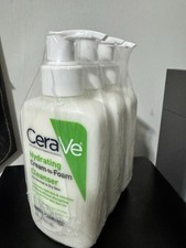 CeraVe Hydrating Cream-to-Foam Face Cleanser,...