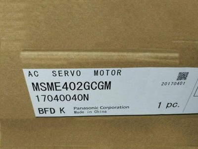 1PC New   MSME402GCGM Servo Motors #am