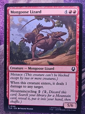 Mongoose Lizard 148 Common Avatar: The Last Airbender Magic: The Gathering MP