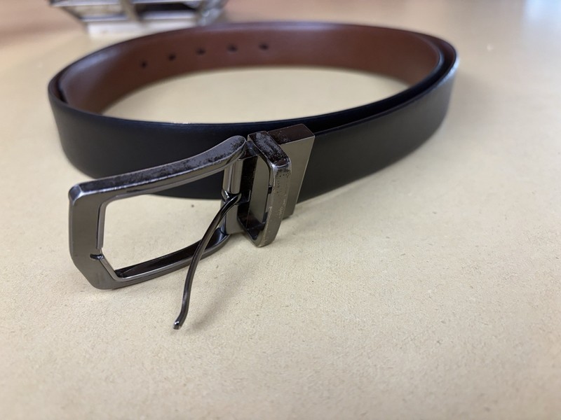 Men's Apt. 9 Reversible Leather Belt, Size: 44, Black-Brown 9X06030-42/105