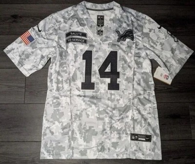 Amon-Ra St. Brown Detroit Lions Salute to Service Football Herren NFL Trikot