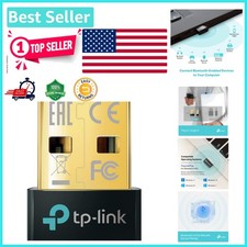 Plug Play Bluetooth 5.4 Adapter - Reliable USB Dongle for Multiple Devices