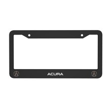 Acura 2 Pack Aluminum Waterproof License Plate Frame Black Acura 2 Pack Aluminum Waterproof License Plate Frame Black