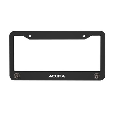 Acura 2 Pack Aluminum Waterproof License Plate Frame Black