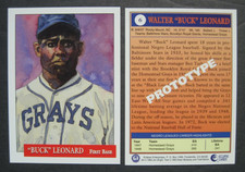 BUCK LEONARD PROTOTYPE CARD #6 Promo 1993 Eclipse Negro League