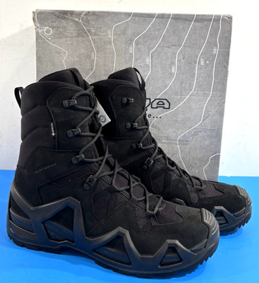 NIB 12 REG MEN'S LOWA ZEPHYR MK2 GTX HI BOOTS BLACK GORE-TEX 310850C30