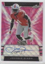 2019 Leaf Metal Draft Pink Wave 4/10 Johnnie Dixon #BA-JD1 Auto 1k5