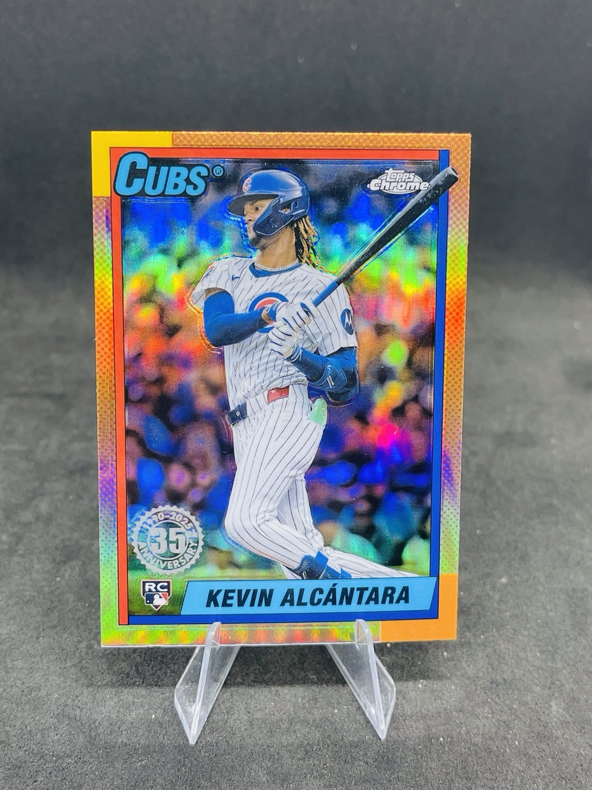 2025 Topps Chrome 1990 Topps Baseball Kevin Alcantara #90CB-14 (RC) Cubs