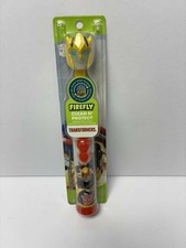 Transformers Battery Powered Soft Toothbrush with Firefly Rotating Power