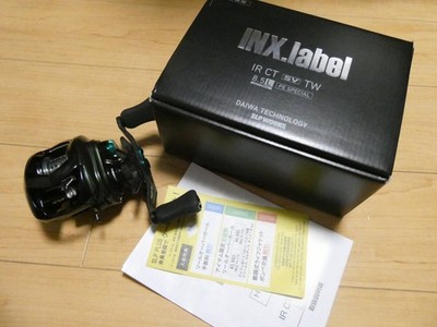 INX Label x SLP WORKS IR Collaboration Baitcasting Reel Fishing