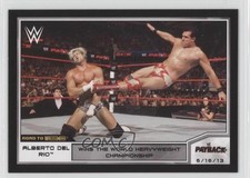 2014 Topps WWE Road to Wrestlemania Alberto Del Rio #16 5c5