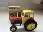 Dinky 305 David Brown Tractor In Original Box - Rare Colour