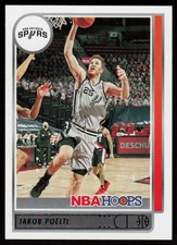 2021-22 NBA Hoops Jakob Poeltl #44 San Antonio Spurs