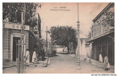 AUTO-AGIP10-0541-SENEGAL - DAKAR - Boulevard Pinet-Laprade