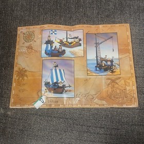Lego 6274 Pirate Caribbean Clipper Vtg Instruction Assembly Retired Manual ONLY