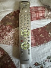 Genuine OEM Yamaha RAV170 Original Silver Remote Control for Audio Systems