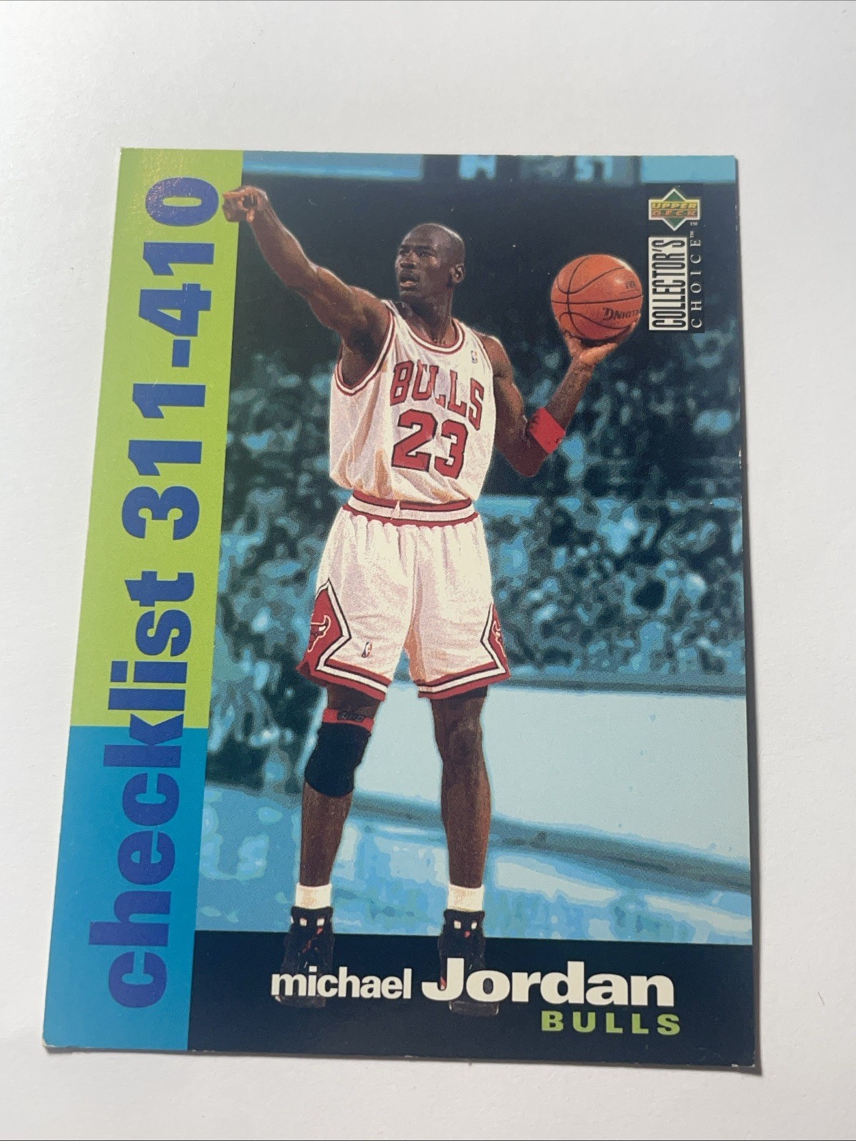 Michael Jordan CL Card 1995-96 Collector's Choice #410