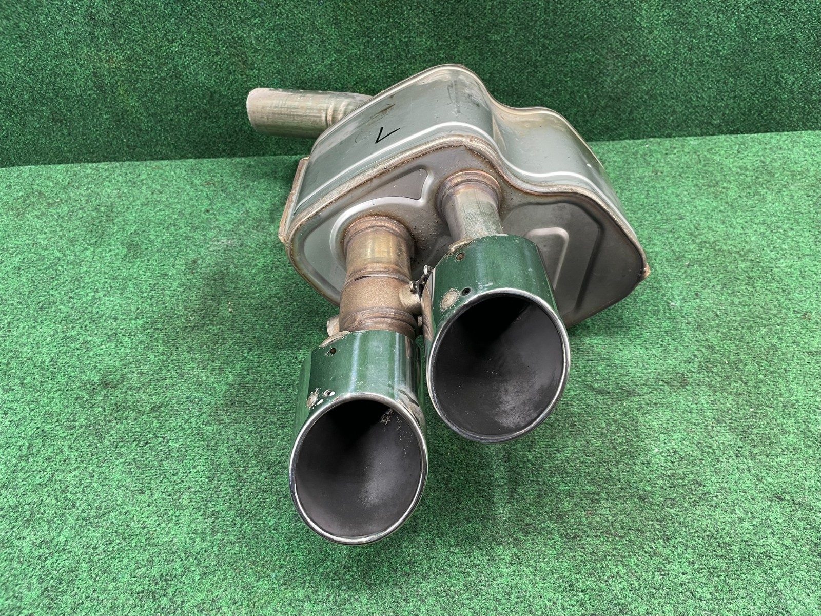 🛑 2014-2017 Maserati Ghibli Rear Left Driver Side Exhaust Muffler Dual Tip OEM