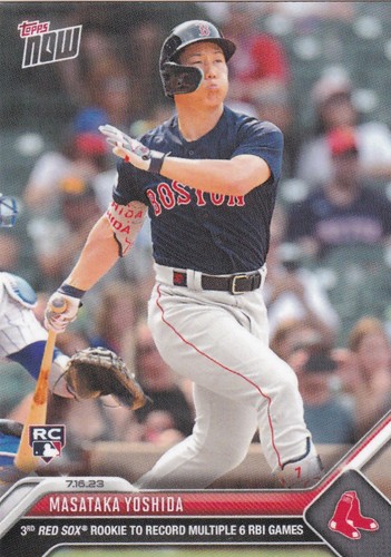 2023 Topps Now 576 Masataka Yoshida