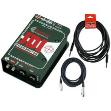 Radial Engineering JDI Mk3 Passive Direct DI Box w/ 2 Cables