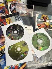 Sega Dreamcast Insert Only Manuals Bundle Lot