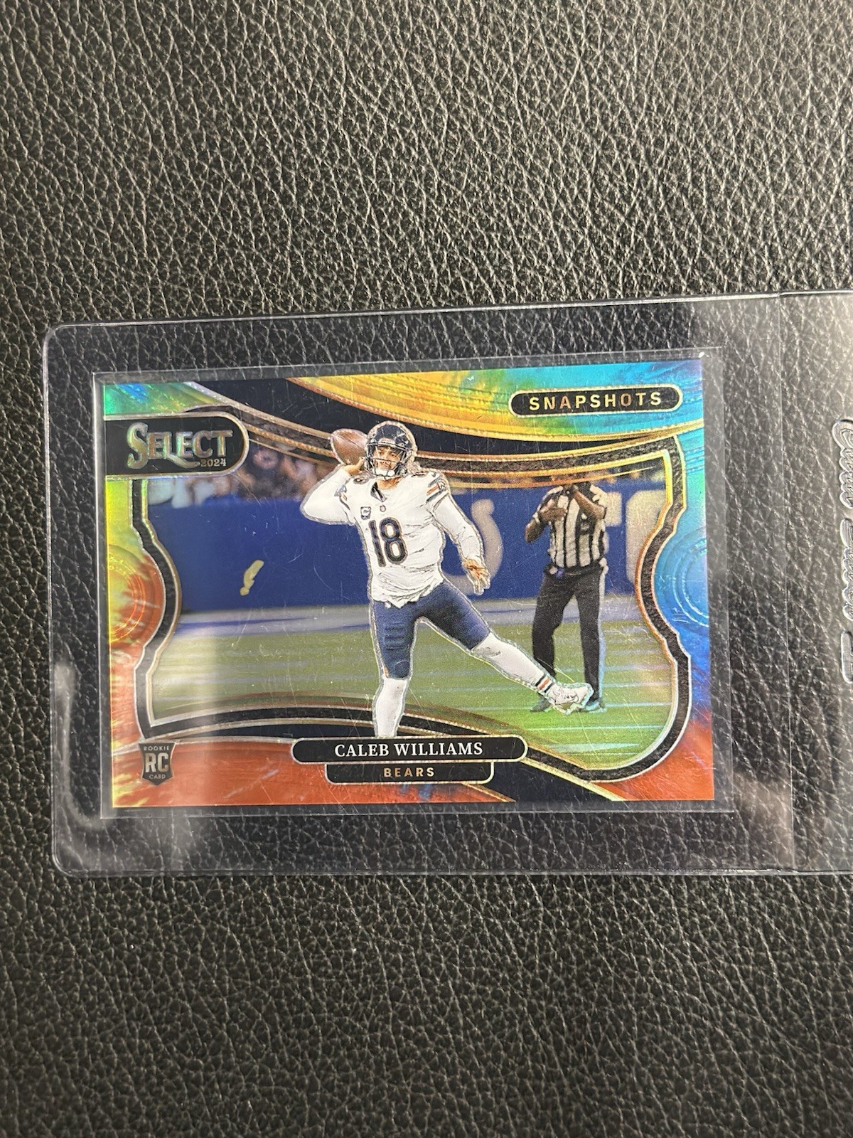 2024 Panini Select Caleb Williams Rookie Snapshots Tie-Dye Prizm /25 Bears RC