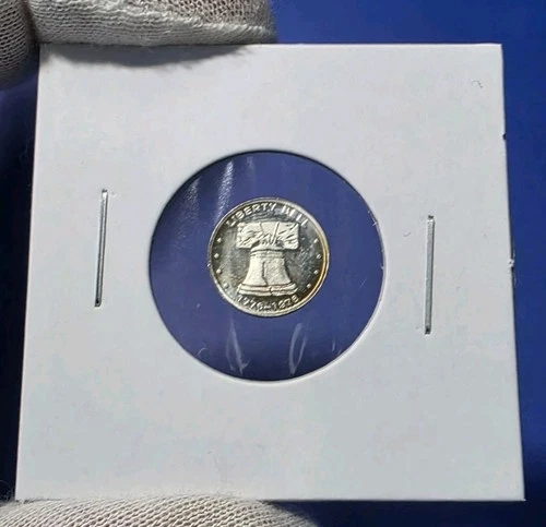 Liberty Bell 🔔 - 1 Gram .999 Fine Pure Silver Bullion Mini Proof Round Coin