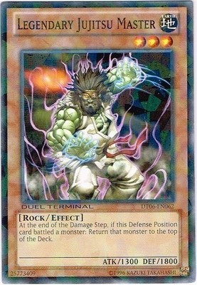 Legendary Jujitsu Master - DT06-EN062 - Common - Duel Terminal - Heavily Played