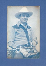 GENE AUTRY "TRULY YOURS" ~ 1940's Exhibit Supply Co/ESCO | MADE IN USA