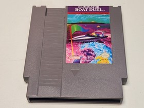 Eliminator Boat Duel Nintendo NES Game Cartridge Authentic