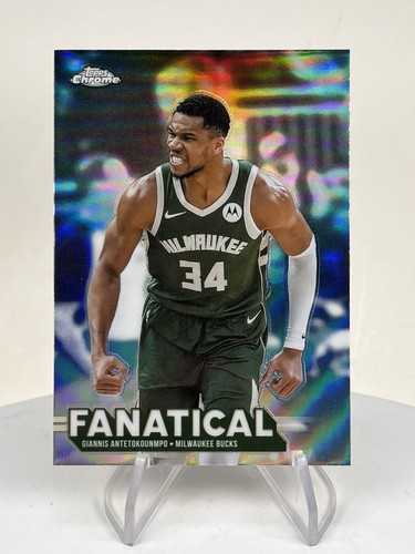 2025 Topps Chrome FANATICAL SP Giannis Antetokounmpo #FAN-2 - Bucks