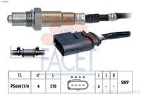 Facet Lambdasonde Sensor Abgassteuerung 10.7600 FüR Ibiza VW Seat Fabia ST Skoda