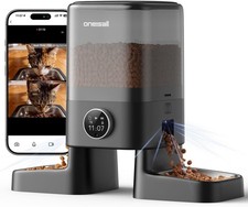 ONEISALL Automatic Pet Feeder for 2 Cats WiFi Food Dispenser 20 Cups/5L PFD-002
