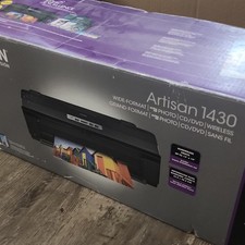Epson Artisan 1430 Wide-Format Wireless Color Inkjet Printer CD/DVD Up to 13x19"