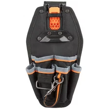 Klein Tools 55830Mb Pouch, Tool Pouch, Modbox, 6-Pocket, Black/Gray/Orange,