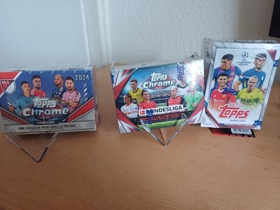 Topps Chrome Bundesliga, Champions League, MLS - 2021-25 Blaster Box