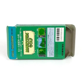 Famicom Mario Open Golf with box theory, damage, operation confirmed Nintendo