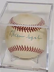 Warren Spahn  PSA/DNA Certified Single Signed Autographed ONL Baseball D.03 HOF