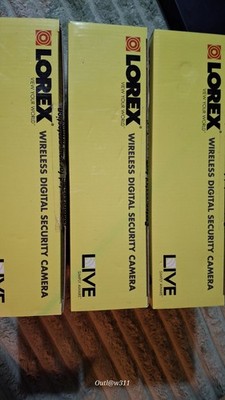Lorex,  Wireless digital security cameras. (4)
