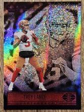 2021 Panini Illusions Trophy Collection Dots Trey Lance RC Rookie #61