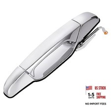 Exterior Chrome Door Handle Passenger Side Replacement for 2007-2013 Rear Right
