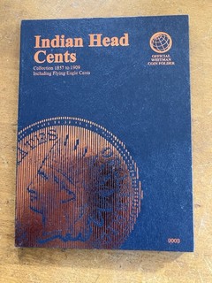 Whitman Coin Folders Small Cent Collection: Flying Eagle Indian Head Lincoln