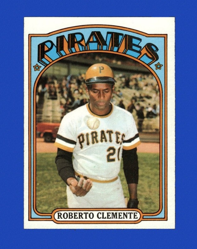 1972 Topps Set-Break #309 Roberto Clemente NR-MINT *GMCARDS*