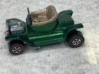 Vintage Hot Wheels Redline 1968 Green Hot Heap