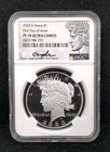 2023-S $1 Proof Peace Dollar NGC PF70 Ultra Cameo FDOI #7460
