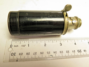 G&J.W Hawksley Sheffield Antique Powder Flask 2 1/4 - 3 Drams