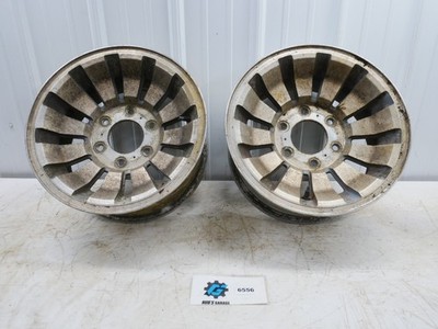 76-91 Jeep Grand Wagoneer 15x7 Aluminum Turbine 6 Lug Wheels