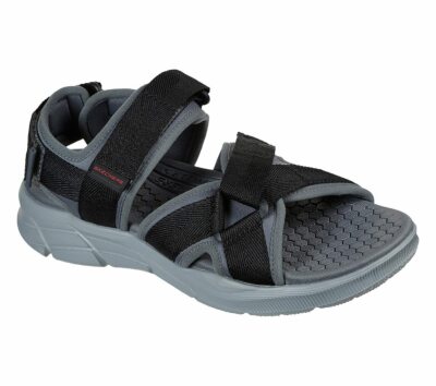 Man Skechers Equalizer Sport Casual Sandals 237050 Charcoal