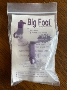Big Foot by Lynn Graves #1096 for Low Shank & Pfaff