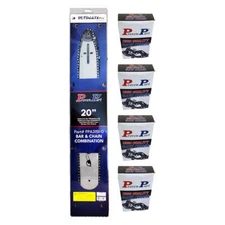 Proven Part 20" Guide Bar 3/8" .050" 72 For Echo CS550EVL CS670 CS680 With 5 Cha